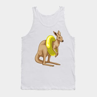 Kangaroo Swimming Swim ring Tank Top